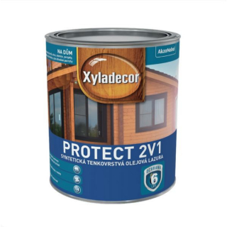 Xyladecor Protect 2v1 - syntetická tenkovrstvá olejová lazúra